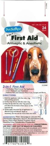 2-in-1 First Aid Antiseptic & Anesthetic