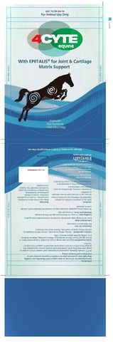 4CYTE Equine with EPIITALIS for Joint and Cartilage Matrix Support