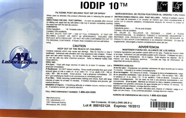 A L Lab IODIP 10