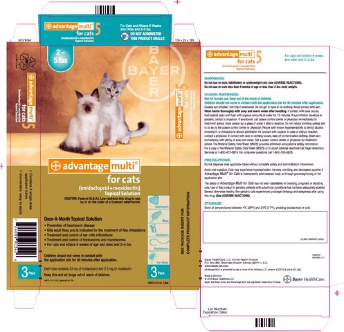 advantage multi ® for cats(imidacloprid + moxidectin)Topical Solution
