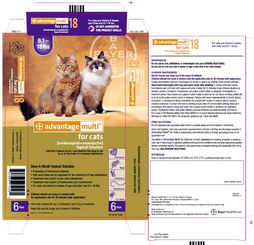advantage multi ® for cats(imidacloprid + moxidectin)Topical Solution