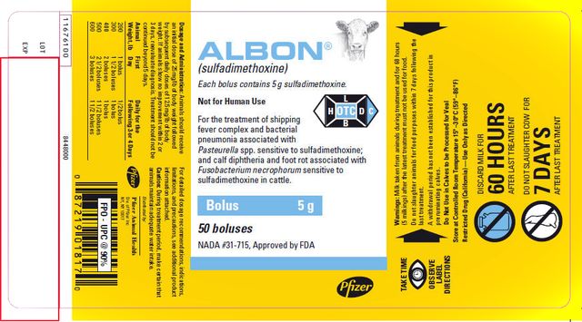 ALBON ® (sulfadimethoxine)