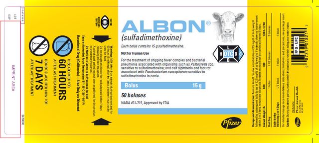 ALBON ® (sulfadimethoxine)
