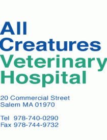 All Creatures Veterinary Hospital, 20 Commercial Street Salem, MA 01970 ...