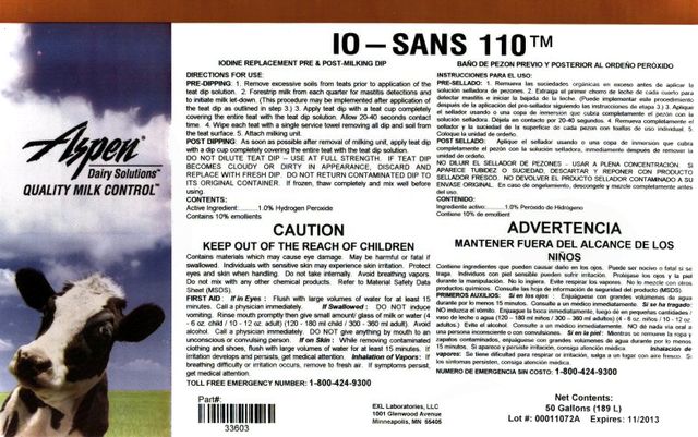 Aspen 10 - SANS 110