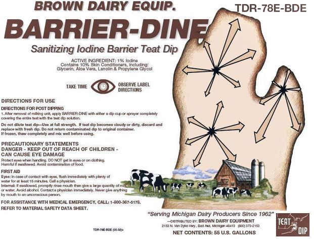 BARRIER-DINE