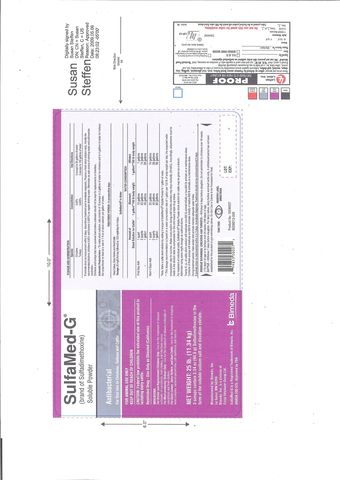 Bimeda, Inc. Division of Cross Vetpharm Group SulfaMed-G (brand of Sulfadimethoxine) Soluble Powder ANADA 200-376, Approved by FDA