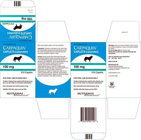 CARPAQUIN ™ CAPLETS(carprofen)