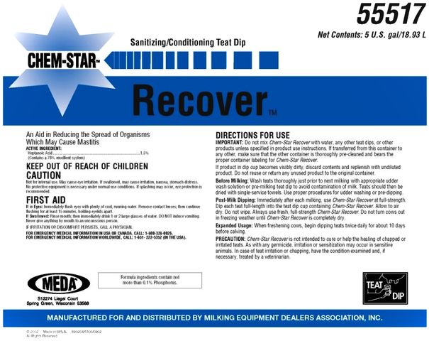 Chem-Star Recover
