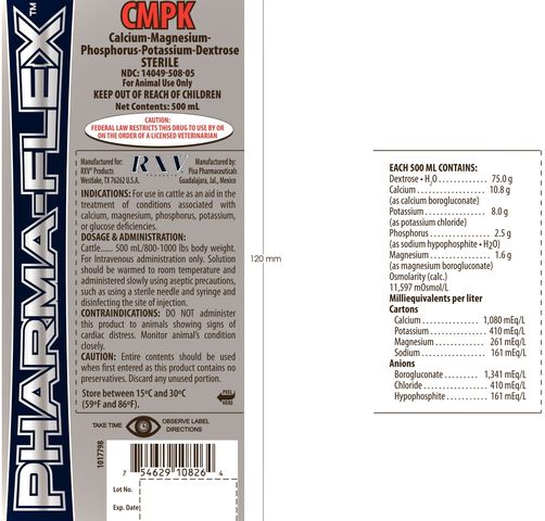 CMPK Unit Label