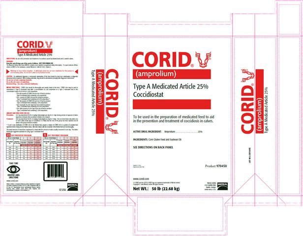 CORID® (amprolium) Type A Medicated Article 25%