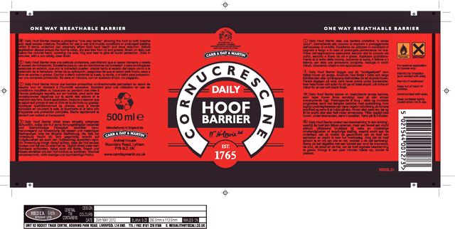 Cornucrescine Daily Hoof Barrier
