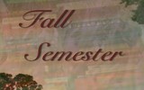 Current Undergraduate Courses - Fall Semester Current Undergraduate Courses - Fall Semester