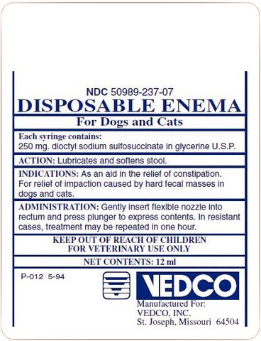 DISPOSABLE ENEMA