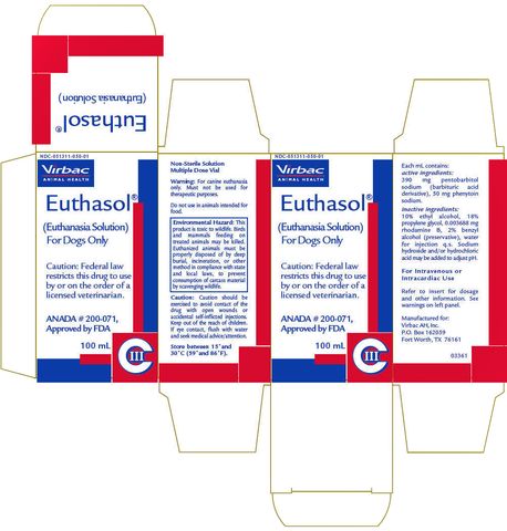 EUTHASOL ® (EUTHANASIA SOLUTION)