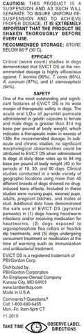 EVICT DS DOUBLE STRENGTH LIQUID WORMER