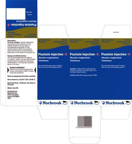 Flunixin Injection -S(flunixin meglumine)50 mg/mLVeterinary