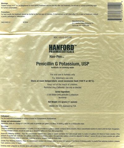 Han-Pen Penicillin G Potassium, USP