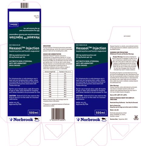 Hexasol TM Injection(oxytetracycline and flunixin meglumine)