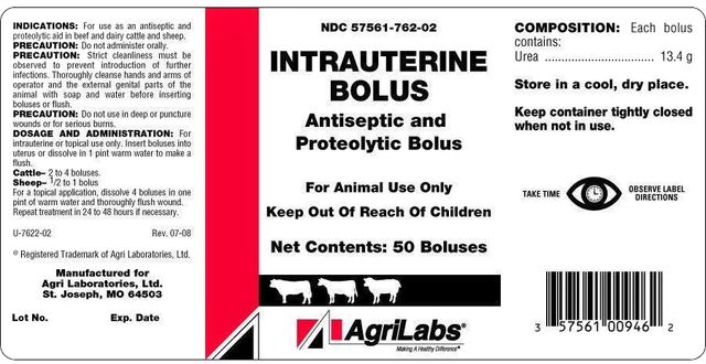 INTRAUTERINE BOLUS Antiseptic and Proteolytic Bolus