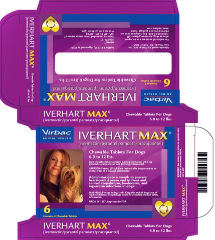 IVERHART MAX ® Chewable Tablets (ivermectin/pyrantel pamoate/praziquantel)