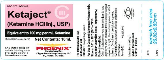 KETAJECT ® KETAMINE HYDROCHLORIDE INJECTION, USP ANADA 200-257, Approved by FDA