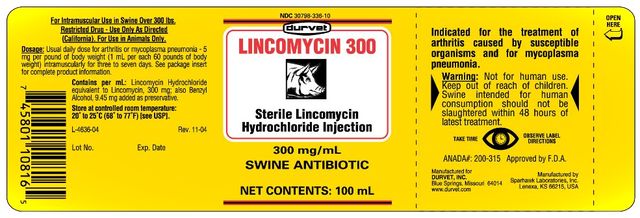 LINCOMYCIN 300 INJECTION