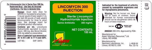 LINCOMYCIN 300 INJECTION