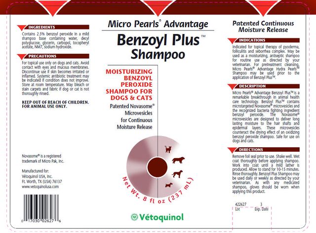 Micro Pearls ® AdvantageBenzoyl Plus ™ Shampoo