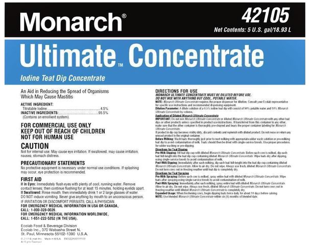 Monarch Ultimate Concentrate