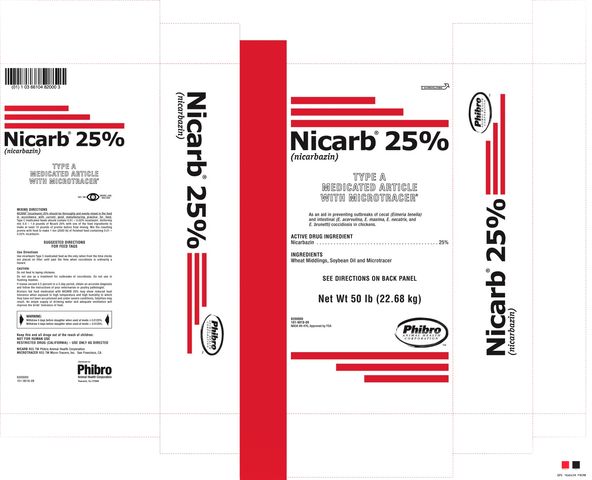 Nicarb  ®  25% (Nicarbazin) TYPE A MEDICATED ARTICLE WITH MICROTRACER  ® 