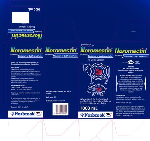 Noromectin ® (ivermectin)Injection for Cattle an Swine1% Sterile Solution