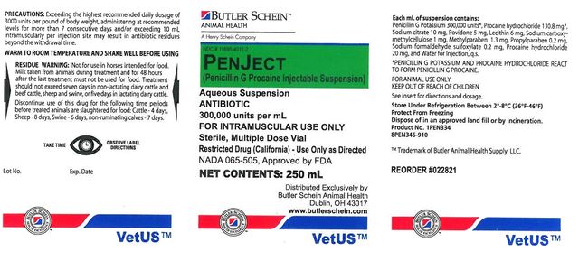 Penicillin G Procaine (Alternative Method)
