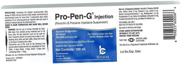 Penicillin G Procaine (Routine Method)