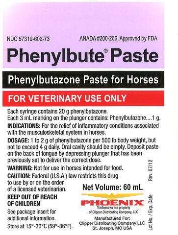 Phenylbutazone Paste