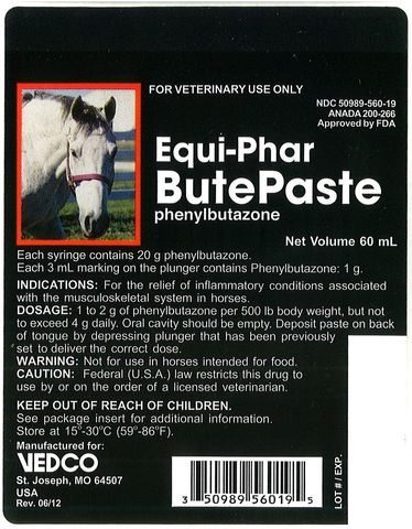 Phenylbutazone Paste