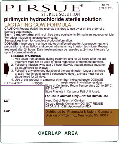 Pirsue ® Sterile Solution (Pirlimycin hydrochloride)