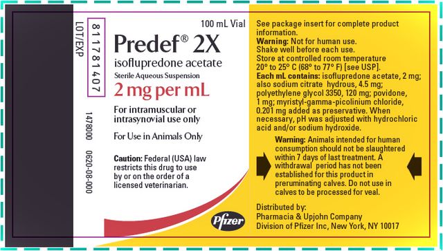 Predef ® 2X isoflupredone acetate Sterile Aqueous Suspension