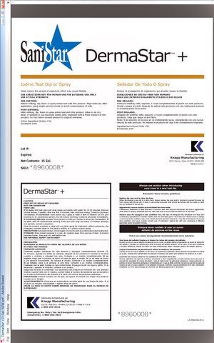 Sani-Star DermaStar Plus