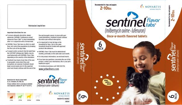 Sentinel Flavor Tabs