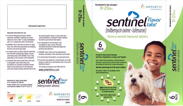 Sentinel Flavor Tabs