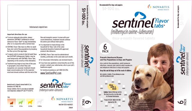 Sentinel Flavor Tabs