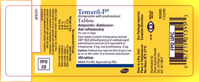 Temaril-P ® (trimeprazine with prednisolone) Tablets