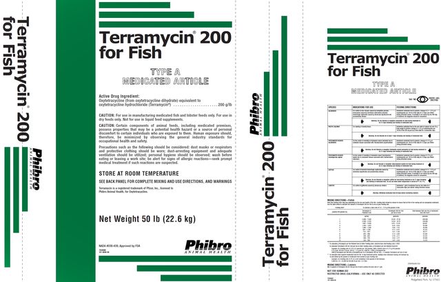 Terramycin ® 200 for FishTYPE A MEDICATED ARTICLE
