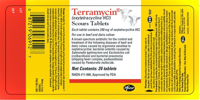 Terramycin ® (oxytetracycline HCl) Scours Tablets