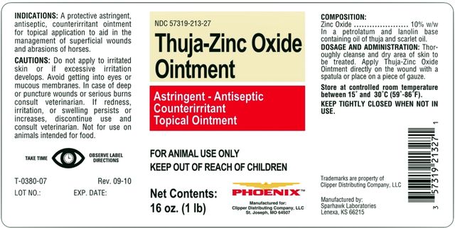 THUJA-ZINC OXIDE OINTMENT Astringent - Antiseptic Counterirritant Topical Ointment