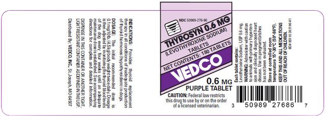THYROSYN (LEVOTHYROXINE SODIUM) TABLETS