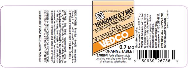 THYROSYN (LEVOTHYROXINE SODIUM) TABLETS