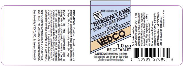 THYROSYN (LEVOTHYROXINE SODIUM) TABLETS