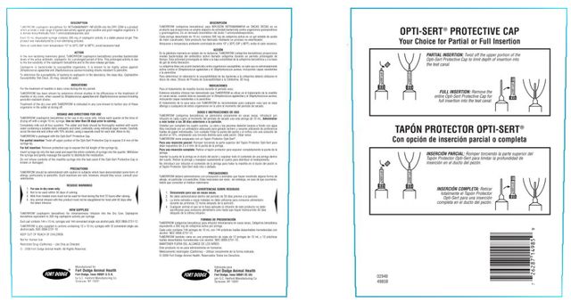 ToMORROW ® cephapirin benzathinecefapirina benzatinicaFOR INTRAMAMMARY INFUSION INTO THE DRY COWPARA INFUSION INTRAMAMARIA EN VACAS SECAS